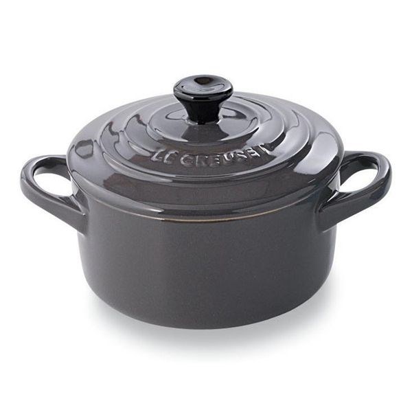 Picture of Cazuelita MINI COCOTTE 10 cm gris cerámica gres