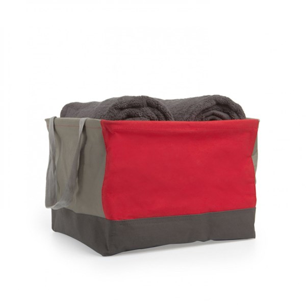 Picture of Bolsa de tela grande rojo/gris CRUNCH