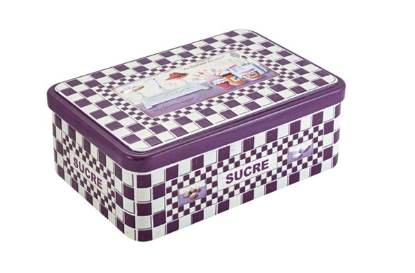 Picture of Caja para azúcar violeta CARRELAGE