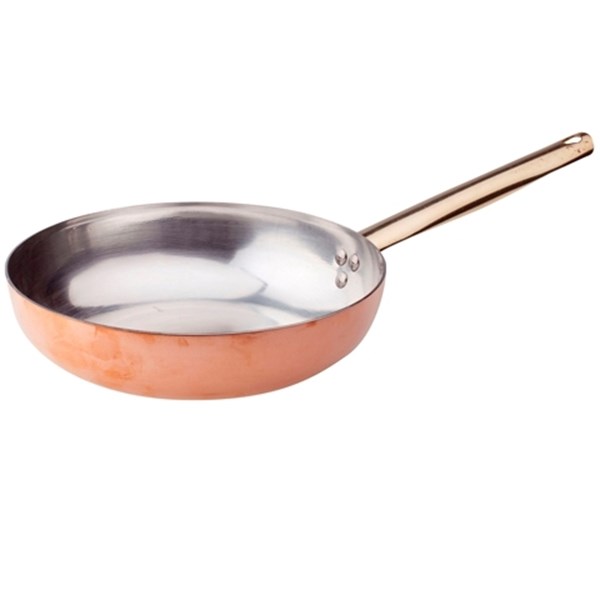 Picture of Sartén 24x6cm COBRE LISO ESTAÑADO A MANO