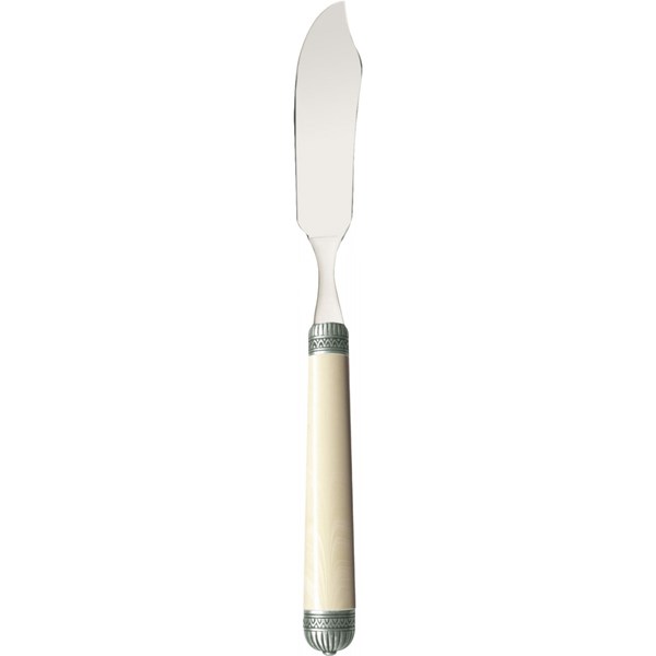 Picture of Caja 6 cuchillos pescado marfil 21cm DORICO