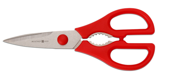 Picture of Tijera de cocina roja