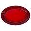 Plato ovalado 46x18cm CEREZA
