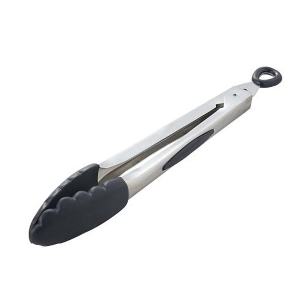 Picture of PINZA DE ACERO INOXIDABLE Y PUNTAS DE SILICONA