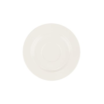 Plato taza café 13cm BLANCO BANQUET
