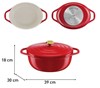 Picture of OLLA COCOTTE OVALADA 30CM AIR