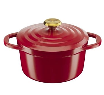 Imagen de OLLA COCOTTE 20CM CON TAPA - ROJO AIR