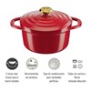 Picture of OLLA COCOTTE 20CM CON TAPA - ROJO AIR