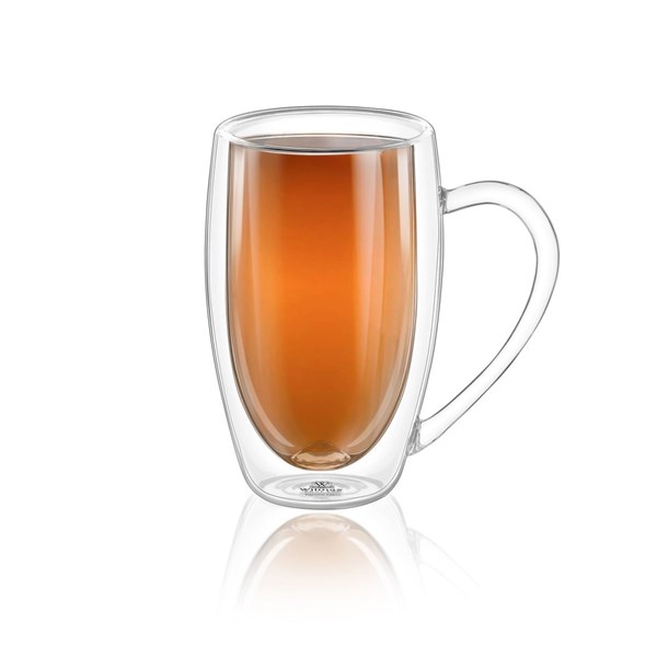 TAZA  DOBLE PARED 250ML THERMO GLASS