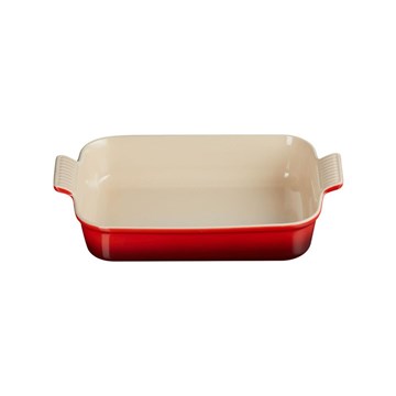 Imagen de FUENTE RECTANGULAR 18 CM CEREZA