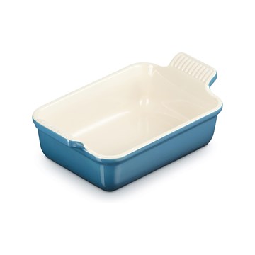 FUENTE RECTANGULAR  19CM DEEP TEAL