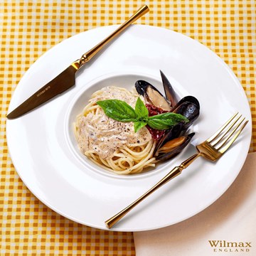 Tenedor de mesa dorado 20.5cm DIVA