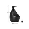 Dispensador jabón negro 591ml JOEY