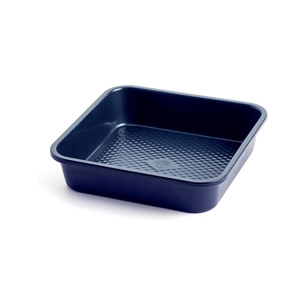 MOLDE TARTA CUADRADO 20CM ACERO AL CARBONO 