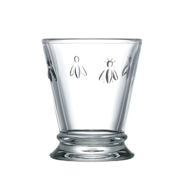VASO 260ML TRANSPARENTE ABEILLE