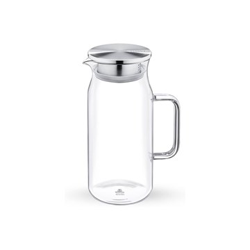 Jarra con tapa 1L THERMO GLASS
