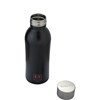 BOTELLA DEPORTIVA NEGRA 530ML LIGHT
