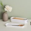 TAPA DE CAJA ORGANIZADORA COMPACT SLIM BCO SMARTSTORE