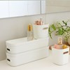TAPA DE CAJA ORGANIZADORA COMPACT SLIM BCO SMARTSTORE