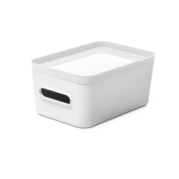 TAPA DE CAJA ORGANIZADORA COMPACT M BCO SMARTSTORE