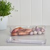TAPA DE CAJA ORGANIZADORA COMPACT CLEAR SLIM TRANSP SMARTSTORE