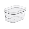 TAPA DE CAJA ORGANIZADORA COMPACT CLEAR XS TRANSP SMARTSTORE