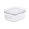 TAPA DE CAJA ORGANIZADORA COMPACT CLEAR S TRANSP SMARTSTORE