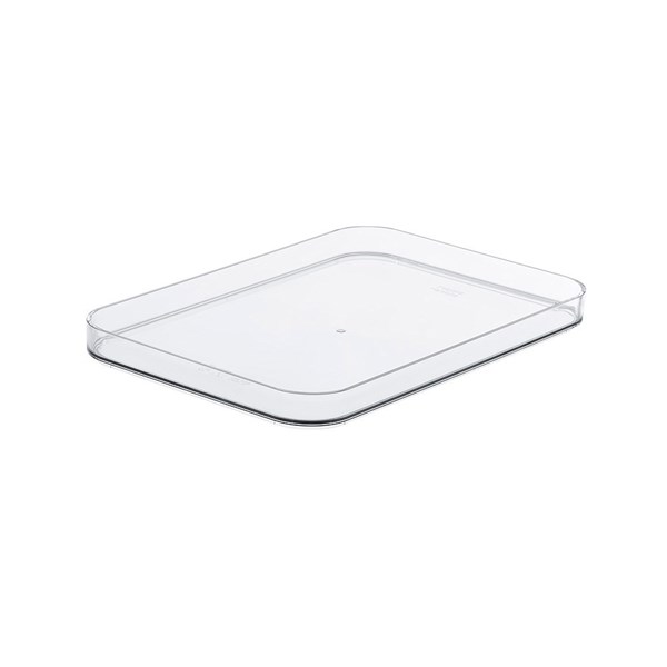 TAPA DE CAJA ORGANIZADORA COMPACT CLEAR M TRANSP SMARTSTORE