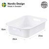 CESTA ORGANIZADORA 10 BLANCO SMARTSTORE