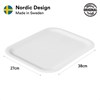 TAPA DE CESTA ORGANIZADORA BLANCA SMARTSTORE