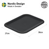 TAPA DE CESTA ORGANIZADORA NEGRA SMARTSTORE