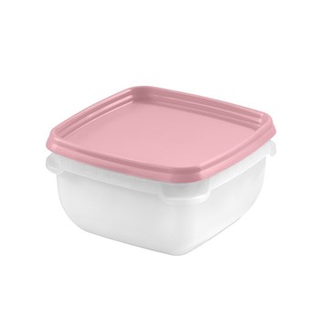 CONTENEDOR 12x12x15CM 0,5L TRANS/ROSA GASTROMAX