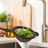 COLADOR INOX C/MANGO PLASTICO 15CM NGO GASTROMAX
