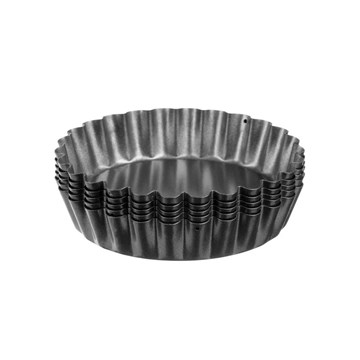 SET 4 MOLDES P/TARTA 10CM GASTROMAX