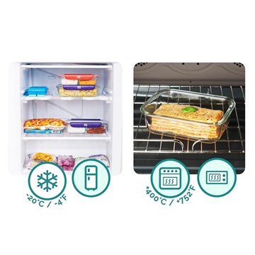 CONTENEDOR DE ALIMENTOS DE VIDRIO MEDIANO STOR'EAT