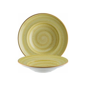 PLATO HONDO 27CM 400ML AURA AMBER