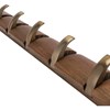 PERCHERO PARED FLIP (X8) NUEZ/ORO