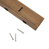 PERCHERO PARED FLIP (X8) NUEZ/ORO