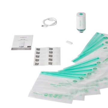 Imagen de KIT 10 BOLSAS HERMÉTICAS + BOMBA DE VACIO