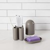 Dispensador de jabón gris 236ml TOUCH