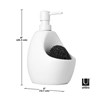 Dispensador jabón blanco 591ml JOEY