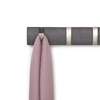 PERCHERO PARED GRIS/NICKEL X8 FLIP