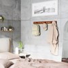 PERCHERO PARED NUEZ/ORO X8 FLIP