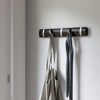 Perchero de pared espresso x5 FLIP