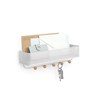 Perchero organizador blanco ESTIQUE