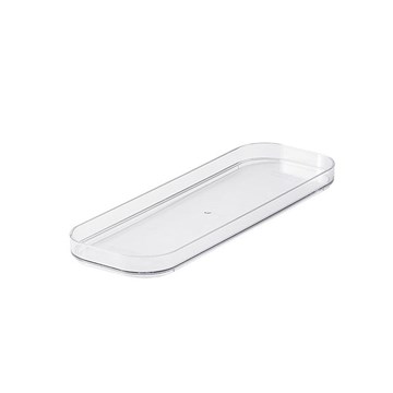 TAPA DE CAJA ORGANIZADORA COMPACT CLEAR SLIM TRANSP SMARTSTORE