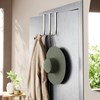 Ganchos sobre puerta nickel x3 SCHNOOK
