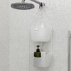 Organizador ducha blanco x3 BASK