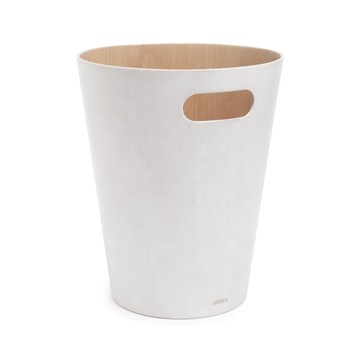 Papelera blanca 7.5L WOODROW