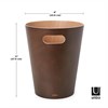 Papelera espresso 7.5L WOODROW